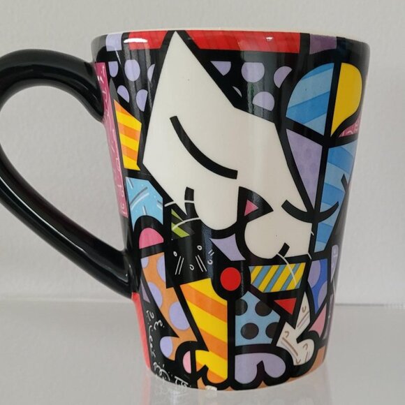 Romeo Britto Cat Teapot & Mugs - Picture 5 of 10